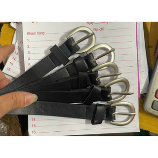 Thắt Lưng Mỏng Phối Khóa Phong Cách Retro Thời Trang Cho Nữ Hivaxin
