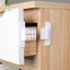 Mới 1/5 Chiếc Tại Nhà Tủ Lạnh Khóa An Toàn Tủ Lạnh Tủ Đông Khóa Cửa Đa Năng Khóa An Toàn Trẻ Em Bảo Vệ An Ninh VN