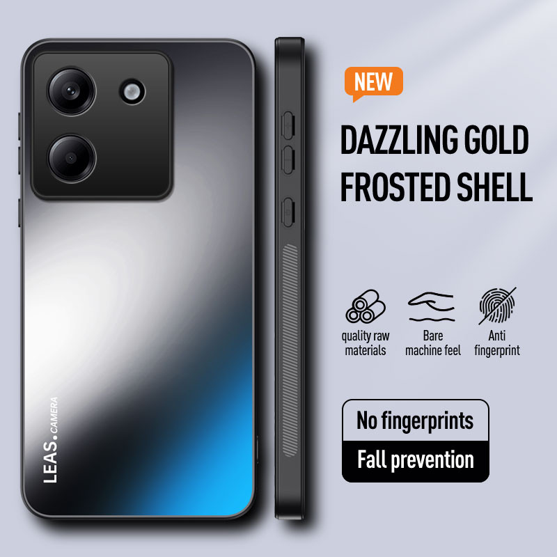 Dành Cho Xiaomi Poco M7 Pro 5G Vỏ Giáp Chống Sốc Mờ Cứng Ốp Lưng Bảo Vệ Camera