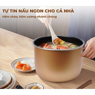 Nồi áp suất điện Hare HR PC606dung tích 6L công suất 1000W lòng nồi chống dính, bảo hành 12 tháng