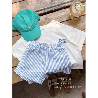 Quần short mùa hè phong cách Hàn Quốc dễ thương cho bé trai và bé gái, quần kẻ caro cho trẻ nhỏ, quần short bãi biển thường ngày cho bé