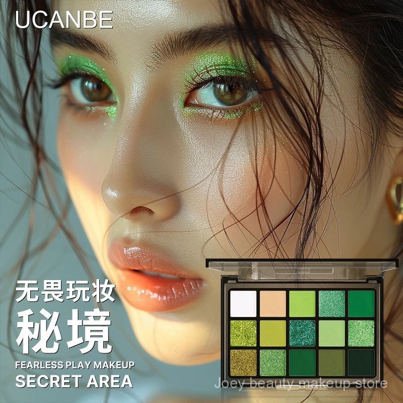 Bảng màu phấn mắt UCANBE hoàn toàn matte nhiều màu FDGZ