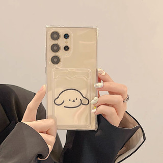 Phác Thảo Họa Tiết Động Vật Vỏ Chống Sốc Cho Samsung s25 s25plus ultra Case Girly S22 S22plus S23 S23Plus s23fe s24 s24plus s24ultra Ốp điện thoại