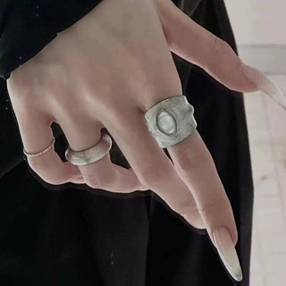 Vòng nhẫn cầu da PU phong cách punk - Trang sức cho ngón tay