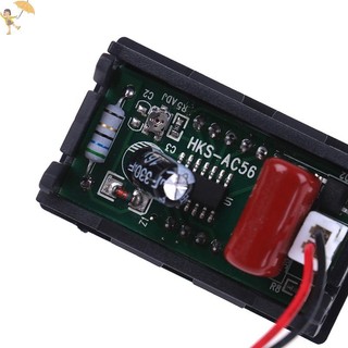 [Gou] Vôn kế kỹ thuật số AC 70-500V Màn hình LED 2 dây điện áp vôn đồng hồ kiểm tra VN
