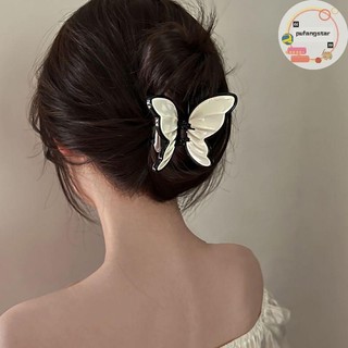 Pufangstar Mới Acrylic Vuốt Tóc Kẹp Cho Nữ Phong Cách Hàn Quốc Ngọt Ngào Hình Học Cua Kẹp Tóc Thời Trang Phụ Kiện Tóc Bé Gái VN