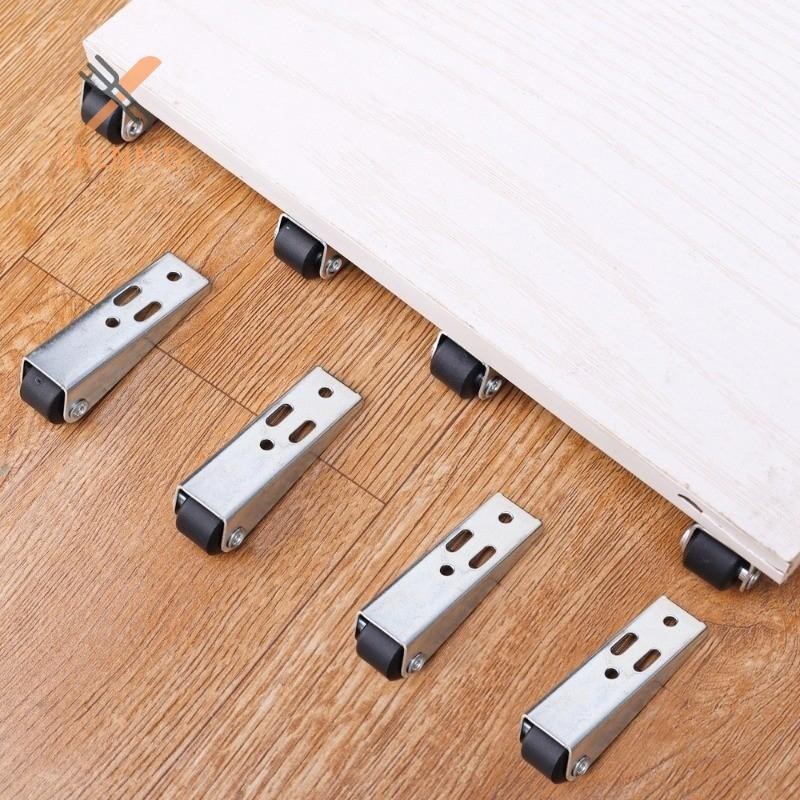 Rrlnmd 2 Chiếc Xoay Caster Đồ Nội Thất Hạng Nặng Bánh Xe Bánh Xe Kính Thiên Văn Di Động Bánh Xe Bàn Chịu Lực Ròng Rọc Hướng Dẫn Nội Thất MỚI