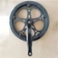 EDB * Dây Xích Đơn Xe Đạp Tay Quay 170mm Crankset Vuông Côn Cho Xe Đạp Gấp