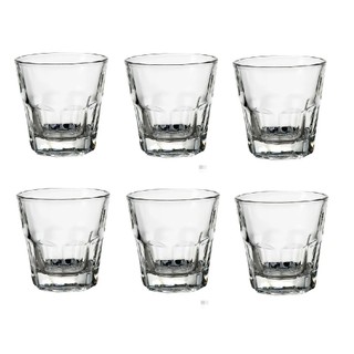 Bộ 6 Ly Cốc Thủy Tinh 8 Góc Lùn Uống Trà Đá - PCD22001 Cẩm Đạt - Phương Trang