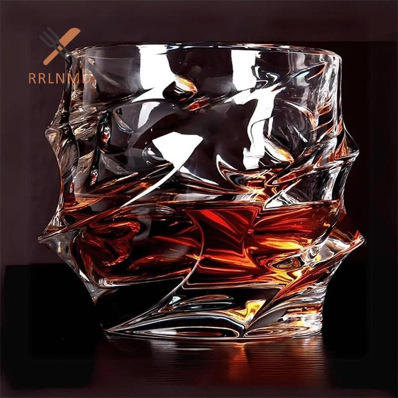 Rrlnmd 330ML Trong Suốt Whisky Thủy Tinh Nhật Bản Whisky Kính Cho Scotch Bourbon Rượu Gin Nước Cocktail Vintage Rượu Ly MỚI