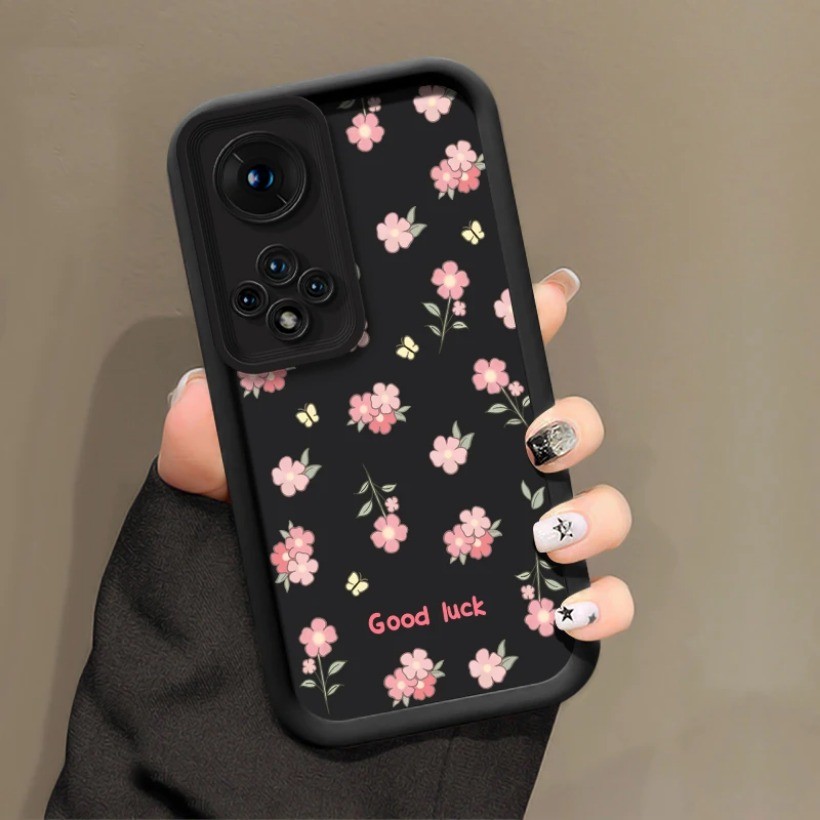 Ốp Lưng Hoa Cây Tương Thích Cho Honor 90 70 50 200 Pro 200Smart 200 Lite X7B 90 Lite Magic 5 4 Pro Vỏ Điện Thoại Mềm Chống Sốc Silicon