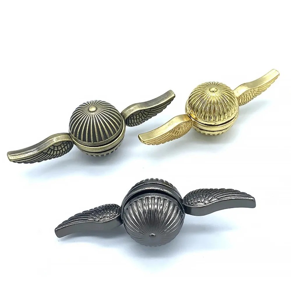 EDC Fidget Spinner Đồ chơi Ngón tay Quay hồi chuyển Con quay hồi chuyển Đồ chơi chống căng thẳng Trẻ em Người lớn Xoay Bóng kim loại Máy tính để bàn Đồ chơi giảm căng thẳng