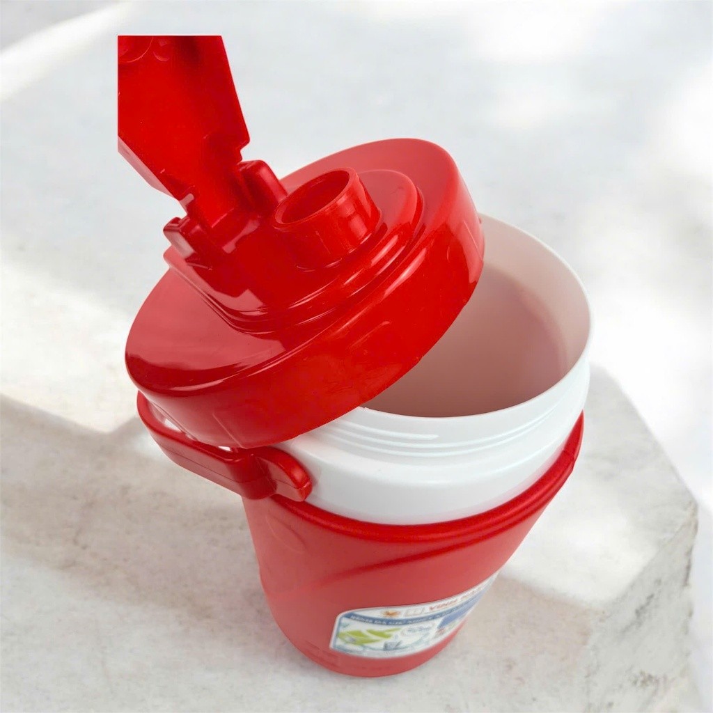 Bình Đá Giữ Nhiệt Nắp Bật Vinh Nam Plastic 1.5L 2L 3.5L Giữ Nhiệt Lên Đến 24h Bình Nước Giữ Nhiệt