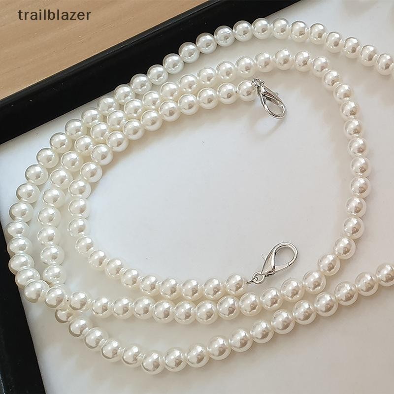 Trailblazer Có Thể Tháo Rời Chống Mất Túi Ngọc Trai Dây Đeo Đa Năng Túi Xách Tay Cầm DIY Ví Thay Thế Dài Đính Hạt Dây Xích Túi Phụ Kiện Mới