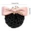 FUJIOU Hàn Quốc Bun Snood, Ballet Dancing Hairnet Nữ Kẹp Mùa Xuân Có Thể Tháo Rời Nơ Tóc Bun, Tạo Kiểu Scrunchie Pack Kẹp Tóc Đuôi Ngựa Kẹp Tóc Hairgrips Bao Lưới Tiếp Viên Hàng Không