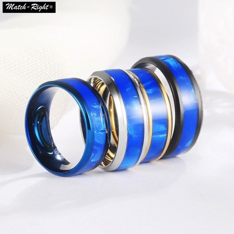 Men's Titanium Steel Ring by vickyle0930.vn