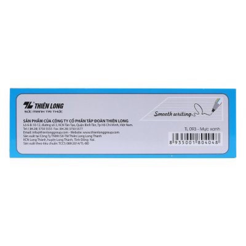 [ 10 CÂY ] Bút bi nến Thiên Long TL-093 TL093.