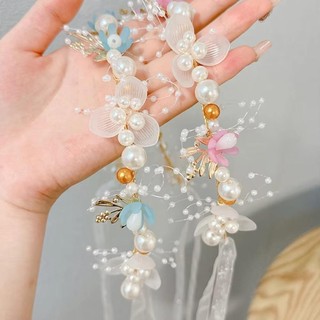 Băng đô vòng hoa NCE, tiara bohemian thanh lịch cho bé gái và người lớn