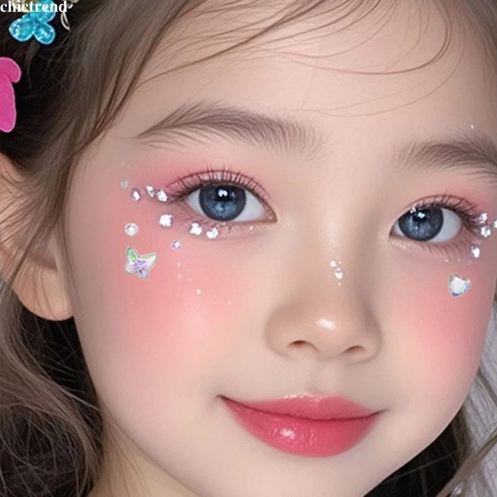 Kids' Rhinestone Eye Patch Chic – 3