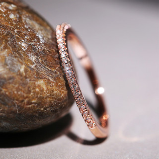 Nhẫn Zircon Bạc S925 Trang Sức Thời Trang Đơn Giản Quà Tặng Nữ 5
