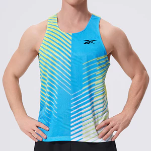 Nam Mới Chạy Áo Theo Dõi Marathon Thể Thao Nhanh Khô Áo Sơ Mi Không Tay Thoáng Khí