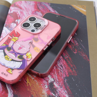 Anime Dragon Ball Majin Buu Pink Matte Phim Hoạt Hình Vui Nhộn Vỏ Điện Thoại Cho iPhone 17 16 15 14 13 Pro Max