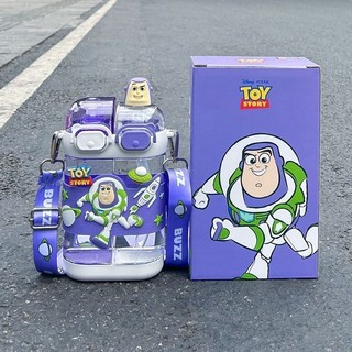 Buzz Lightyear Phong Cách Cốc Uống Đôi Hoạt Hình Hàng Hóa Dung Tích Lớn Ống Hút Mùa Hè Subwarehouse Chai Nước