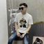 Áo Thun Dê Gà 2 Boy Đội Mũ Nâu KCloset Áo Phông Cotton Dày Dặn Dáng Rộng Nam Nữ NA876