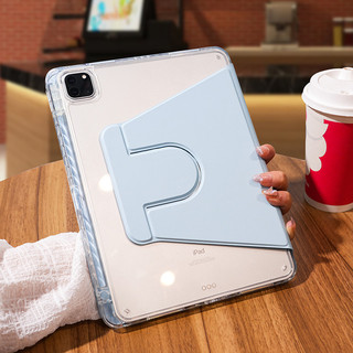 Ốp lưng iPad xoay đa năng cao cấp, có khe đựng bút tiện lợi cho iPad Gen 8 9 10 Mini 4 5 6 7 Air 4 5 6 7 Pro 11 12.9 13