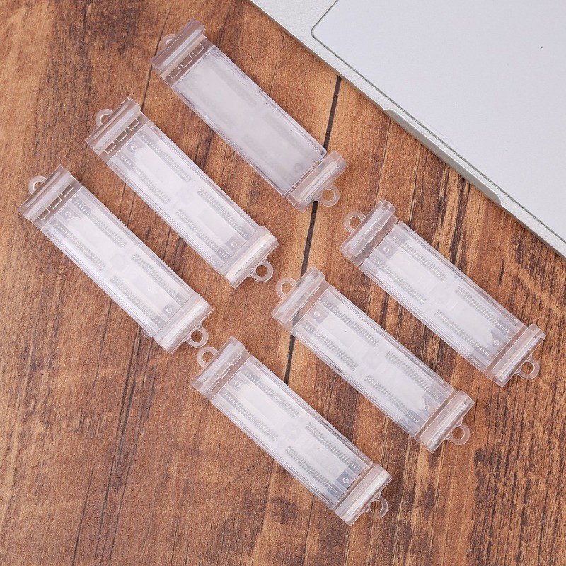 1 / 3 Giá đỡ kẹp lưng điện thoại - Phụ kiện nhựa trong suốt có thể điều chỉnh cho trường hợp