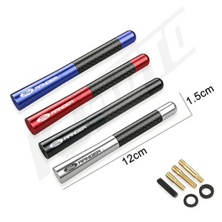 Đa Năng 12cm Ford Ranger Xe Ăng Ten Sợi Carbon Radio FM Antena Đen Bộ Cho Ranger T6 T7 T8 T9