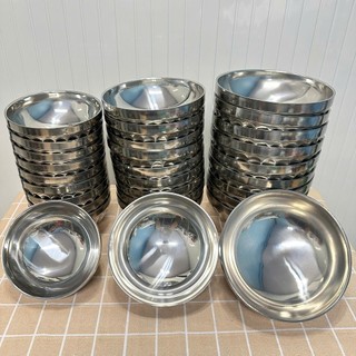 [Giá Xưởng] Tô Inox 2 Lớp Cách Nhiệt Chống Nóng – Size 14/16/18/20cm – Bát Ăn Cơm Tiện Lợi