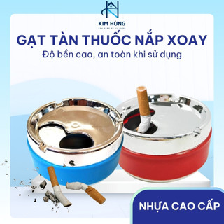[Giá Xưởng] Gạt Tàn Nhựa Rico Nắp Xoay – Đẹp, Bền, Tiện Dụng