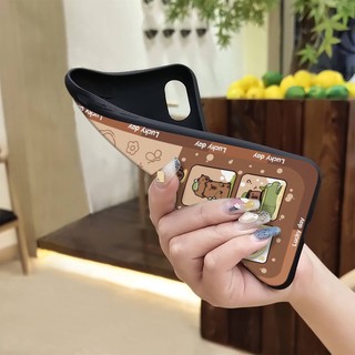 Ốp lưng TPU cho ZTE Blade A35/A55, thiết kế hoạt hình, chống sốc, chống bụi, viền mềm bền, bảo vệ toàn diện, dễ thương
