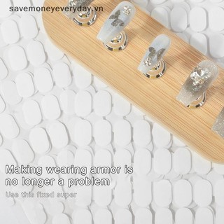 [savemoneyeveryday] 100 Chiếc Băng Dính Hai Mặt Hỗ Trợ Làm Móng Tay Acrylic Trong Suốt Làm Móng Tay Nghệ Thuật Bảng Hiển Thị Công Việc Dán Dải Dính Không Cắt [vn]