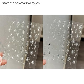 [savemoneyeveryday] Đề can dán móng tay nghệ thuật Star Radiant, Đề can móng tay tự dính 3D Thiết kế đường dây Đồ dùng móng tay cho móng tay DIY Trang trí móng tay [vn]