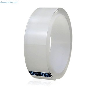 Charmantcc1 Băng keo hai mặt đa chức năng Băng keo Nano có thể giặt được liền mạch