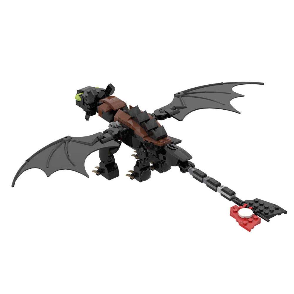How to Train Your Dragon Night Fury Toothless Assembling Model Building ...