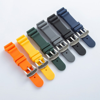 Diver Cao Su Silicon Dây Đeo Đồng Hồ 20 Mm 22 Mm Seiko 5 TUNA SKX007 Đồng Hồ Vòng Tay Thay Thế Cho Nam Nữ Thể Thao Chống Thấm Nước