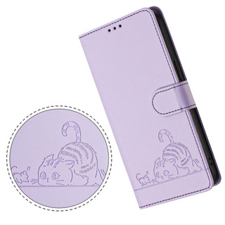 Ví PU Flip Case cho Samsung Galaxy M56 M55 M54 M53 M52 M42 M36 M35 A42 C55 F54 khe cắm thẻ Little họa tiết da điện thoại