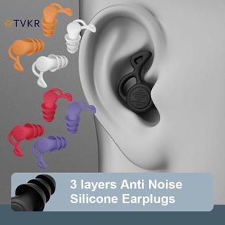 TVKR - Nút Tai Silicone Chống Ồn, Thoải Mái Khi Bơi, Phù Hợp Làm Việc và Ngủ