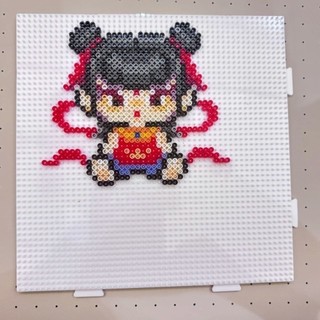HAVENLYCO Cầu Chì Hạt Pegboards, DIY Làm Xếp Hình Vuông Perler Hama Hạt, Đồ Thủ Công Chịu Nhiệt Trang Trí 52 * 52 Chân / 104x104 Chân Bảng Đậu 2.6mm Câu Đố Giáo Dục