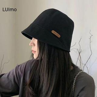 LUImo Mới Thu Đông Xuân Du Lịch Ngoài Trời Mũ Xô Nữ Cô Gái Màu Trơn Tấm Che Nắng Mũ Có Thể Gập Lại Chống Nắng Người Cá Panama Lưu Vực SBS