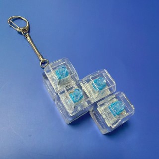 Bàn phím ngón tay SAVORBOX, Nút giảm căng thẳng Keycap Fidget Móc khóa, Thư giãn vượt qua thời gian 4 / 5 Phím Tiện ích Clicker Đồ chơi trẻ em