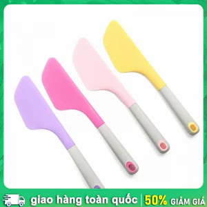 Thìa silicon đa năng - Trộn, đảo, cạo bột, 1 dụng cụ nhiều công dụng，Silicone，Kem Nướng Bánh