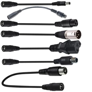 Exhila Thân Thiện Với Du Lịch DC521 Nữ Sang DC8016 DC5525 Nam Adapter Dây Cáp Dòng Có Điện Trở Thấp Cho Vehi Điện