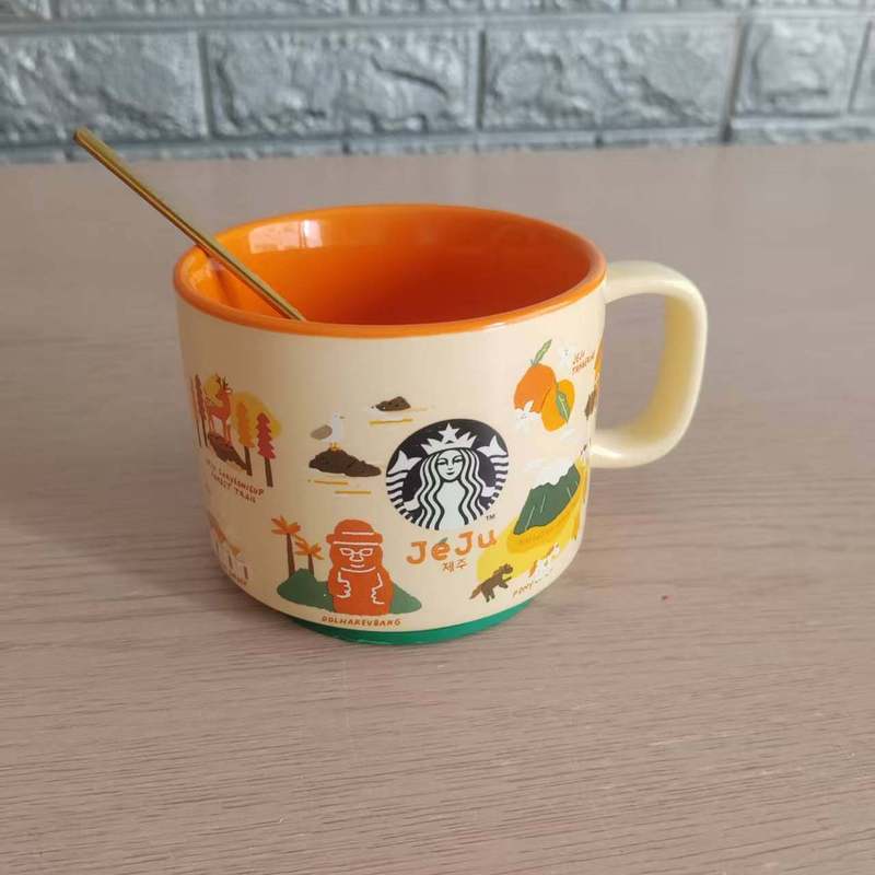 Cốc sứ starbucks đẹp cao cấp văn phòng cà phê Hàn Quốc cỡ lớn | BigBuy360 - bigbuy360.vn