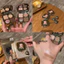 Bảng phấn mắt Little Bear 4 màu Matte Pearl Diamond Eyeshadow