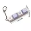 Móc khóa Fidget YUUKII, Nút chìa khóa Keycap Nắp bàn phím ngón tay, Giảm căng thẳng sáng tạo Vượt qua thời gian 4 / 9 Phím Clicker Đồ chơi Mặt dây chuyền cho người lớn và trẻ em