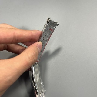 Thép không gỉ 904L cho 20mm Rolex 36mm 126234 Datejust Dây đeo Solid Cong Endlink Cổ tay jubilee Dây đeo đồng hồ Vòng đeo tay